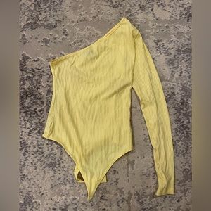 OW Intimates yellow bodysuit!